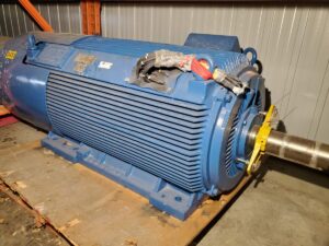 MOTOR AC 350 HP HOUSING 5010 1200 RPM 2400 V TEFC