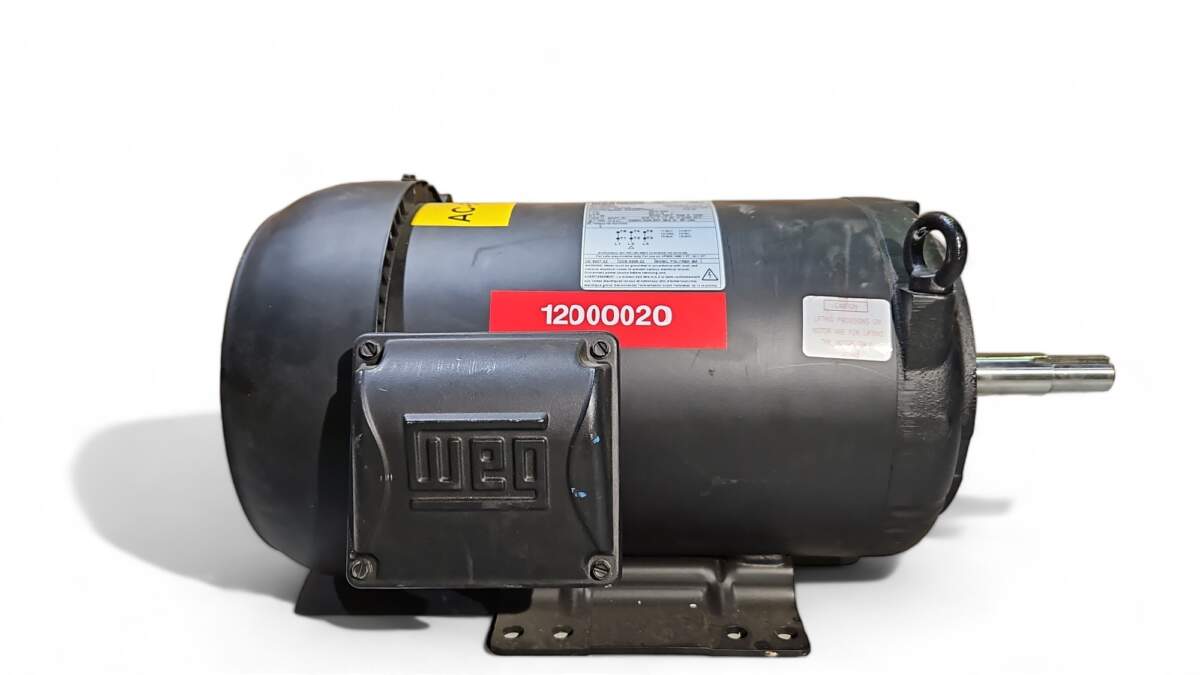 MOTEUR ELECTRIQUE A USAGE GENERAL - WEG - QUALITE SUPERIEUR NEMA - MODELE JM007502NPW01184JM – Image 3